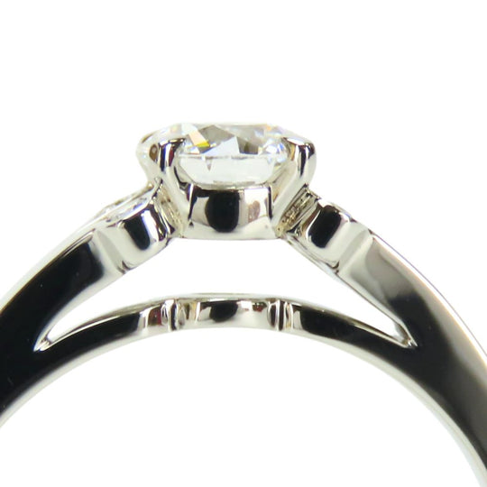 CARTIER Ring Pt950Platinum, Diamond Platinum Ballerina ring Women Used Authentic