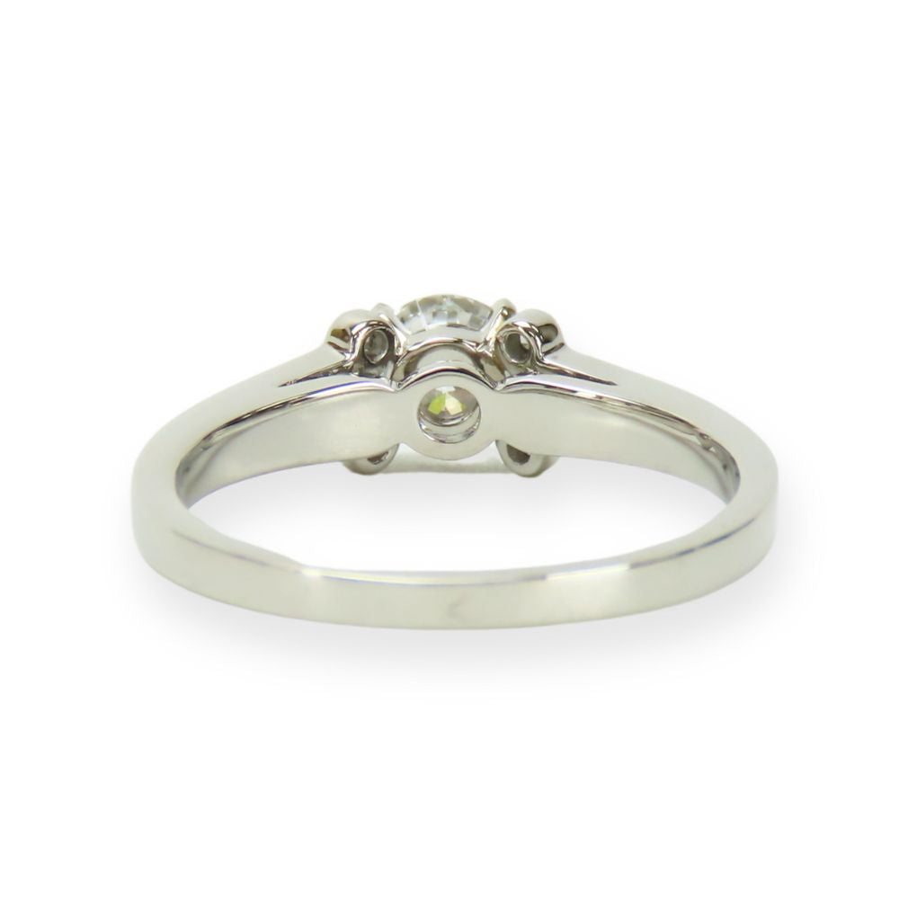 CARTIER Ring Pt950Platinum, Diamond Platinum Ballerina ring Women Used Authentic