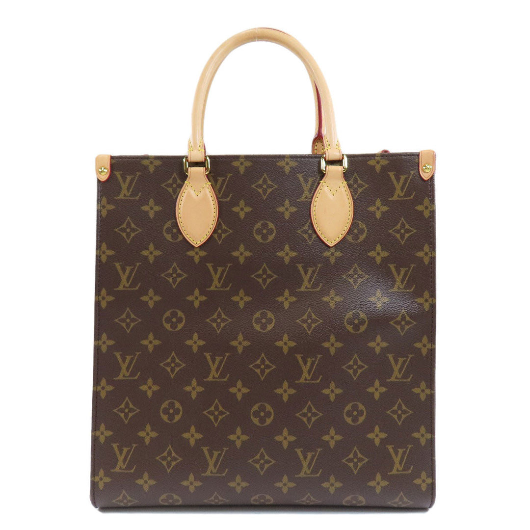 LOUIS VUITTON Tote Bag M45848 Monogram canvas Brown Sac Plat PM Monogram