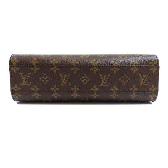 LOUIS VUITTON Tote Bag M45848 Monogram canvas Brown Sac Plat PM Monogram