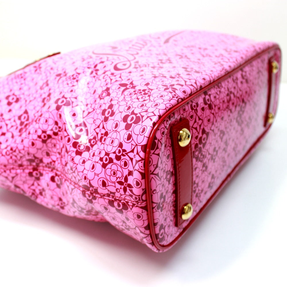 LOUIS VUITTON Tote Bag M93160 PVC pink Beach line Cosmic PM Women Used Authentic