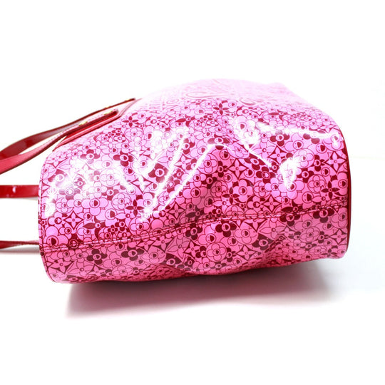 LOUIS VUITTON Tote Bag M93160 PVC pink Beach line Cosmic PM Women Used Authentic
