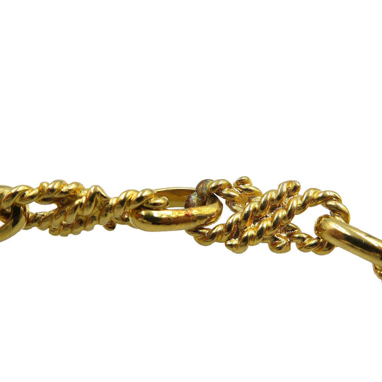 CELINE Necklace metal gold Women Used Authentic