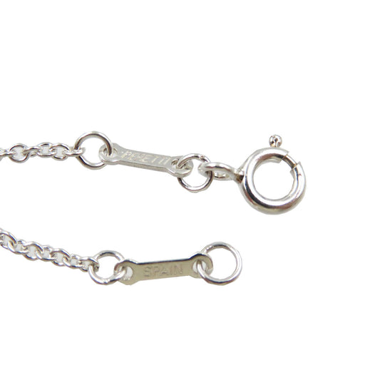 TIFFANY&Co. Necklace Silver925 Silver Elsa Peretti Open heart Women Used Authentic