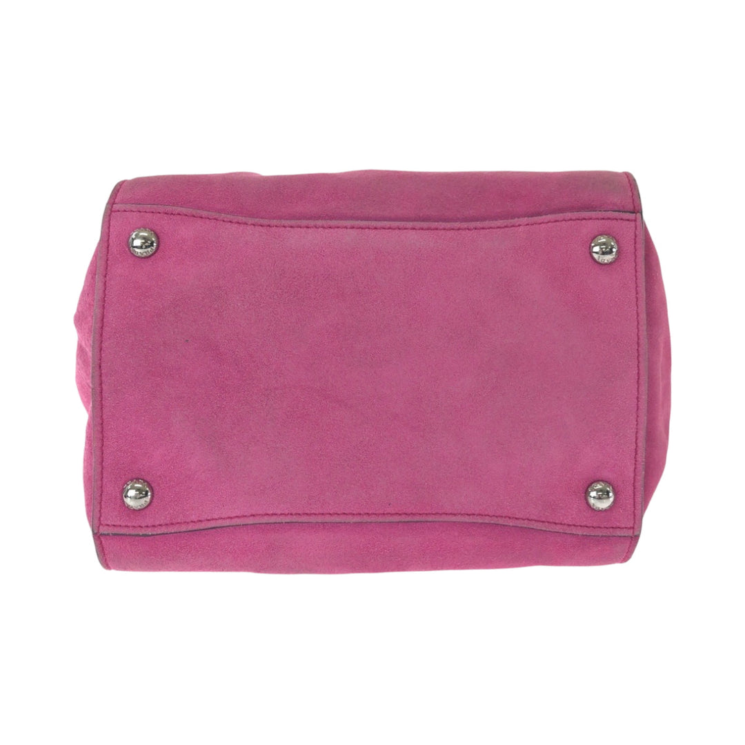 GUCCI Shoulder Bag 001 4306 canvas beige Hobo Shoulder Bag Sherry line Women Used Authentic