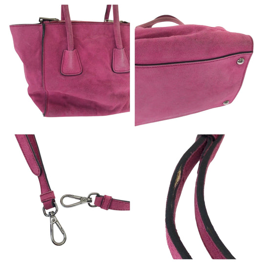 GUCCI Shoulder Bag 001 4306 canvas beige Hobo Shoulder Bag Sherry line Women Used Authentic