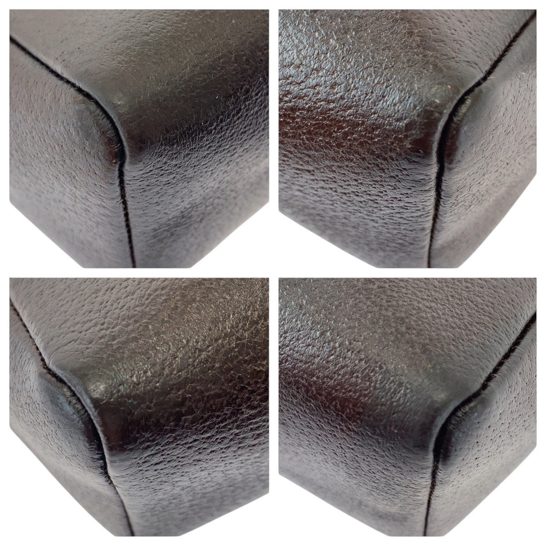 GUCCI Shoulder Bag 114273 GG canvas, leather Beige Brown SilverMetal Crossbody Shoulder Bag Women Used Authentic