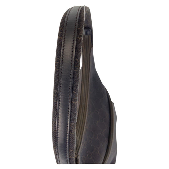 GUCCI Shoulder Bag 105649 GG canvas Brown Women Used Authentic