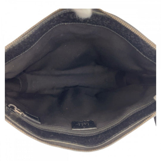 GUCCI Shoulder Bag 114273 GG canvas, leather Black black Shoulder Bag Messenger bag Women Used Authentic