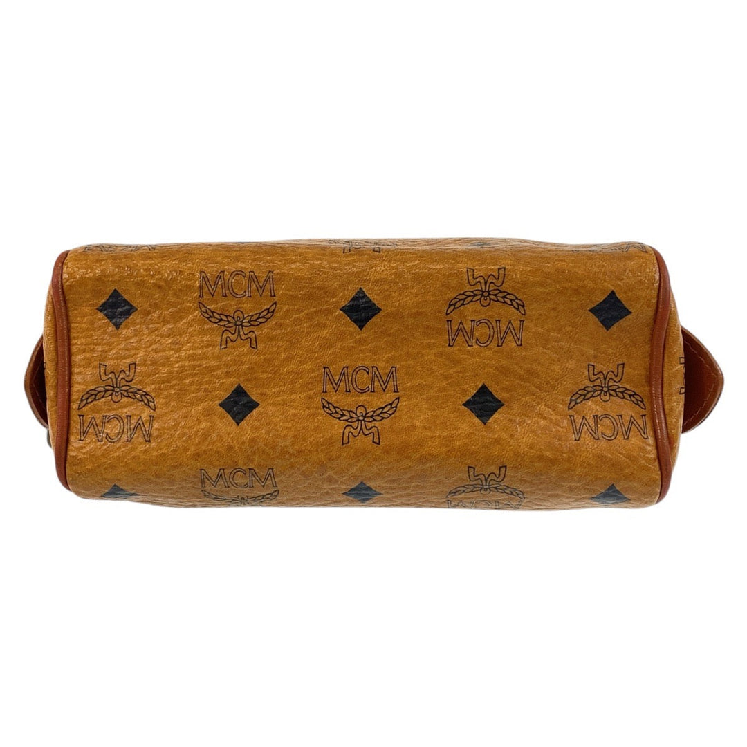 MCM Shoulder Bag leather Brown Vicetos