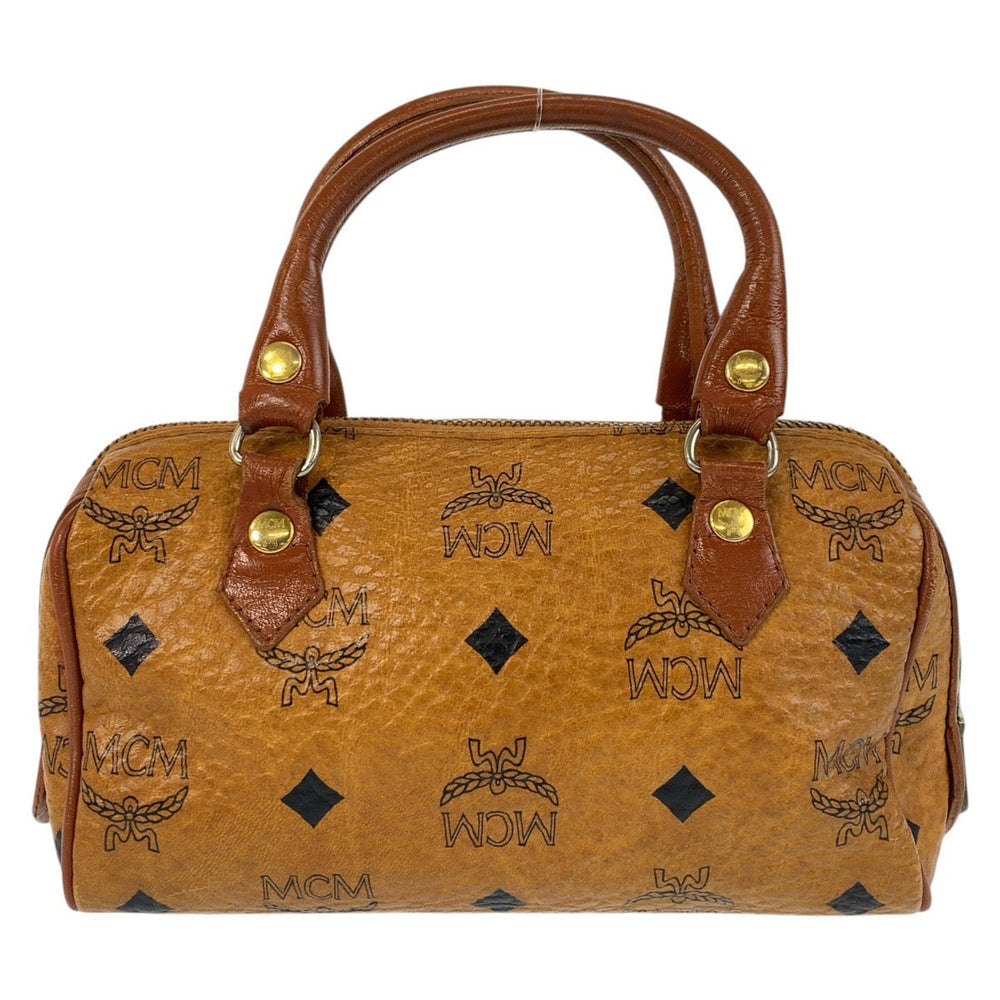 MCM Shoulder Bag leather Brown Vicetos