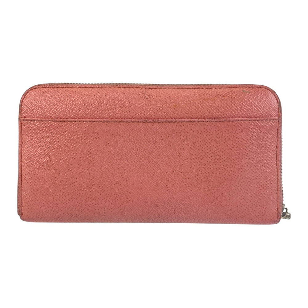 DOLCE&GABBANA Long Wallet Purse leather pink