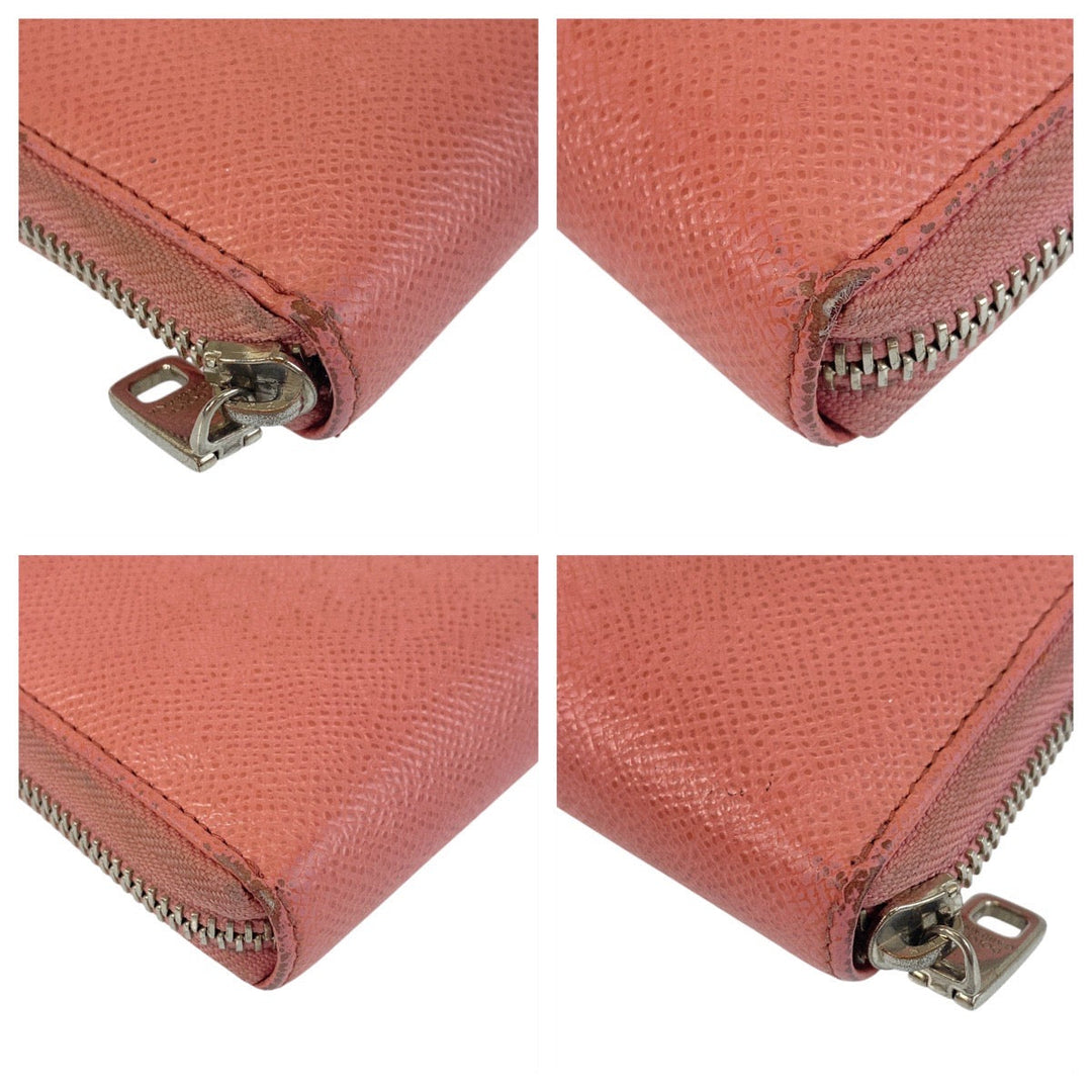 DOLCE&GABBANA Long Wallet Purse leather pink