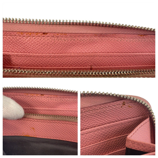 DOLCE&GABBANA Long Wallet Purse leather pink