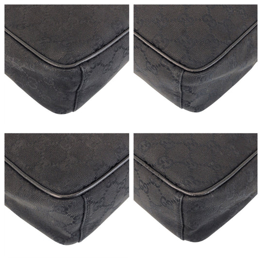 GUCCI Shoulder Bag 122759 GG canvas Black black Shoulder Bag Pochette Women(Unisex) Used Authentic