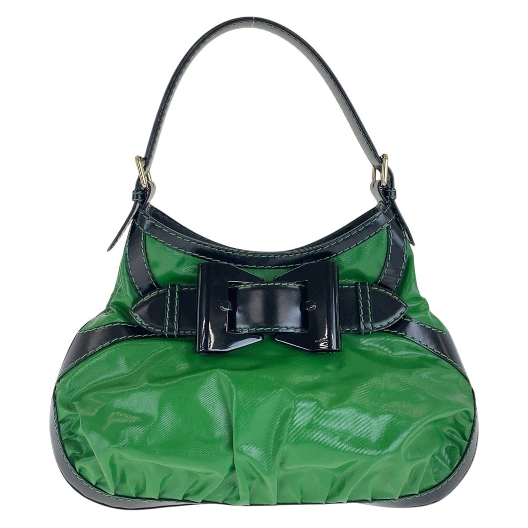 GUCCI Shoulder Bag 189885 Nylon green