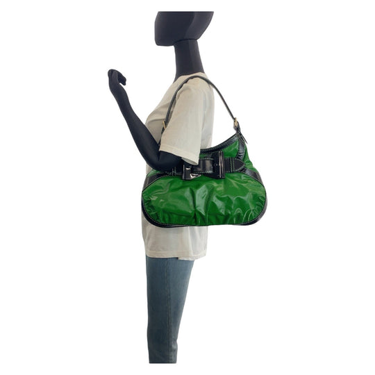 GUCCI Shoulder Bag 189885 Nylon green