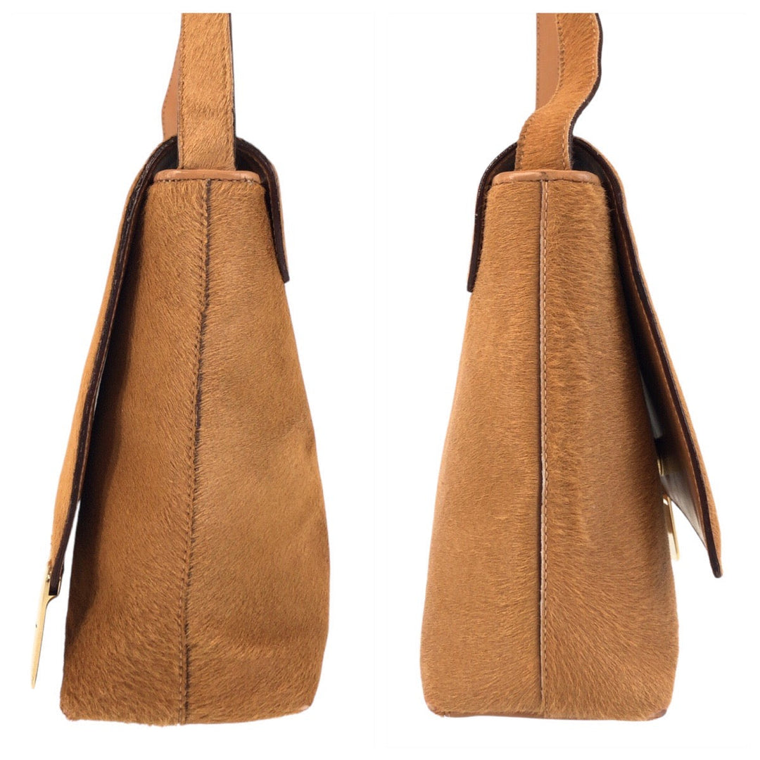 GUCCI Shoulder Bag 001 3444 1812 Harako Camel Gold Metal