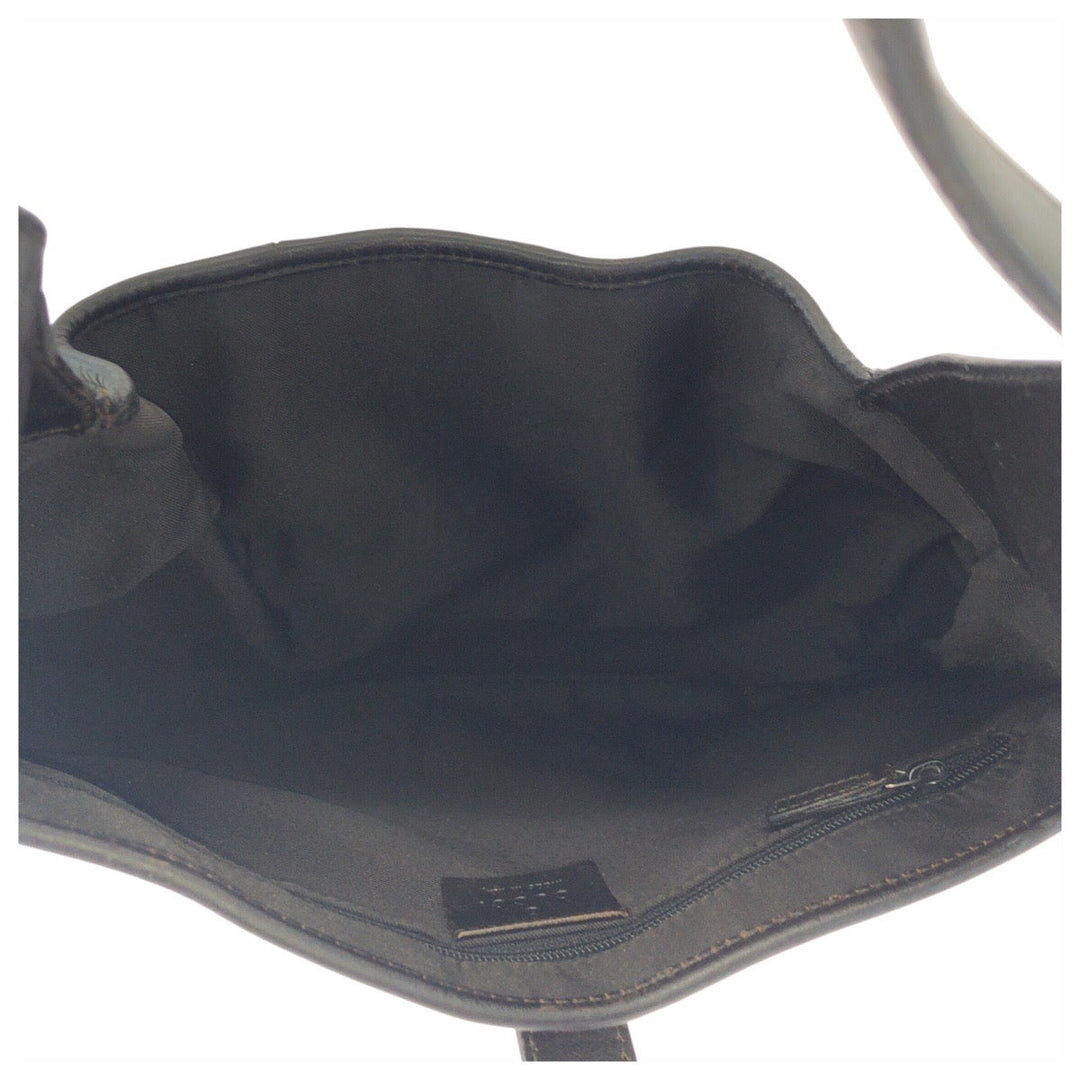 GUCCI Shoulder Bag 001 3306 GG canvas Brown Jackie Shelly Line