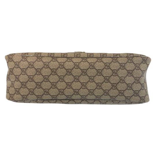 GUCCI Shoulder Bag 189898 GG Supreme Canvas beige