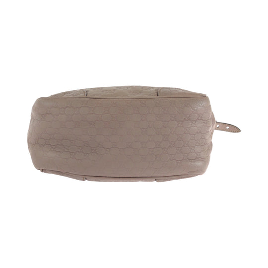 GUCCI Shoulder Bag 353132 leather pink Shoulder Bag Handbag 2way Guccisima Women Used Authentic