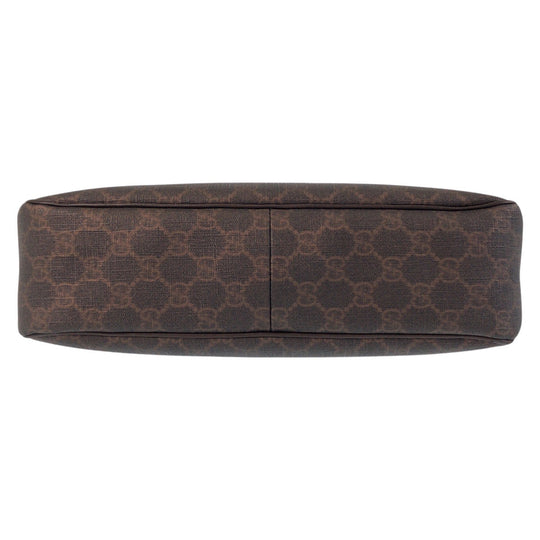 GUCCI Shoulder Bag 264219 GG Supreme Canvas Brown Gold Metal Shoulder Bag Messenger bag Women Used Authentic