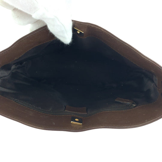 GUCCI Shoulder Bag 001 4231 GG canvas Brown Beige Gold Metal One Shoulder Bag Women Used Authentic