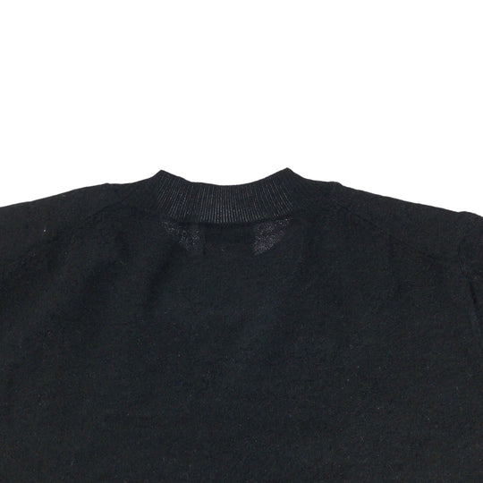 CHANEL Short sleeve T-shirt P50076K06342 cashmere black COCO Mark Pearl 38
