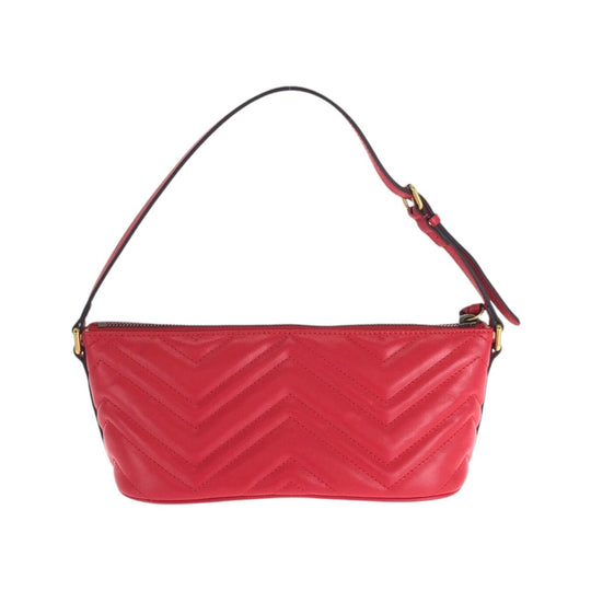 GUCCI Handbag 739166 leather Red GG Marmont