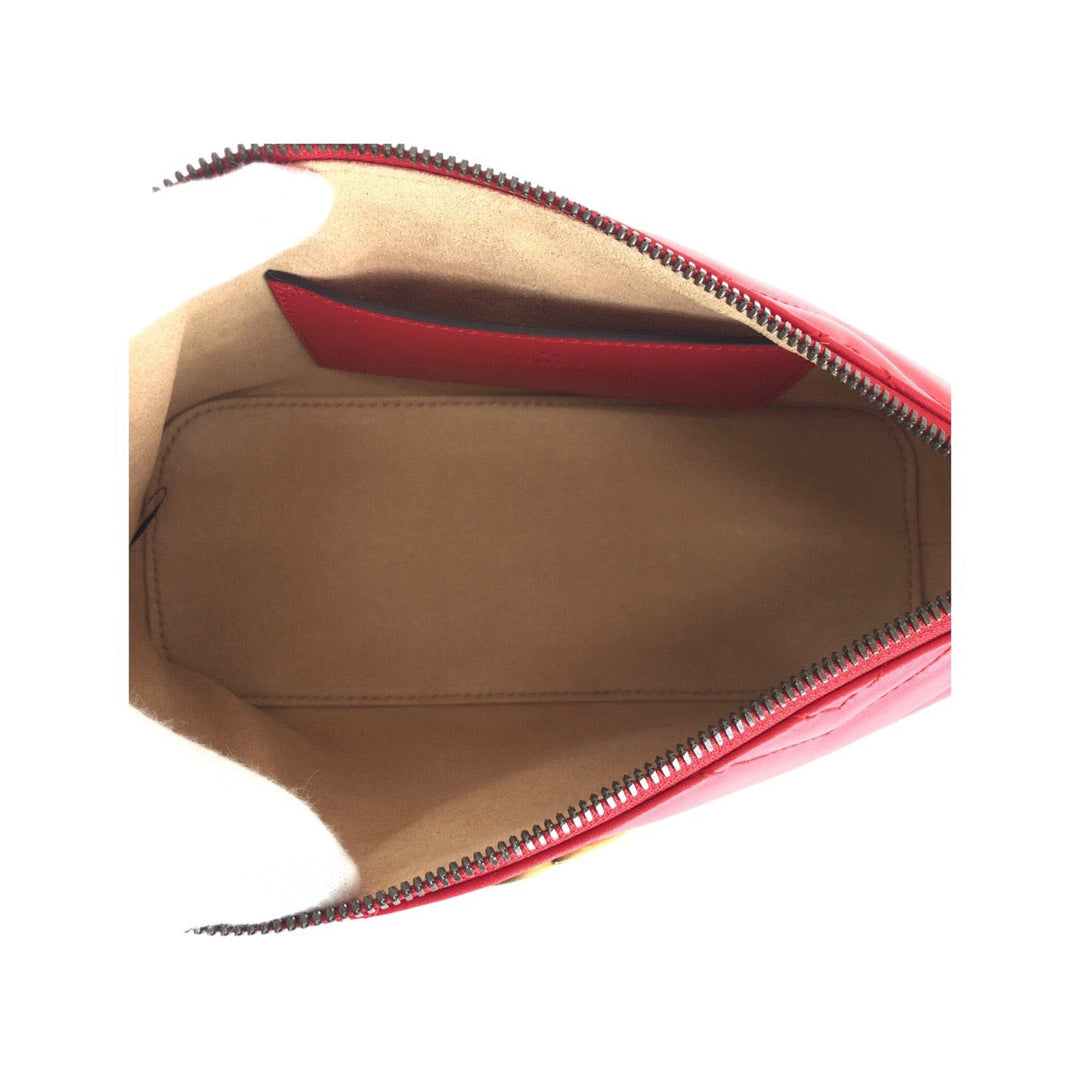 GUCCI Handbag 739166 leather Red GG Marmont