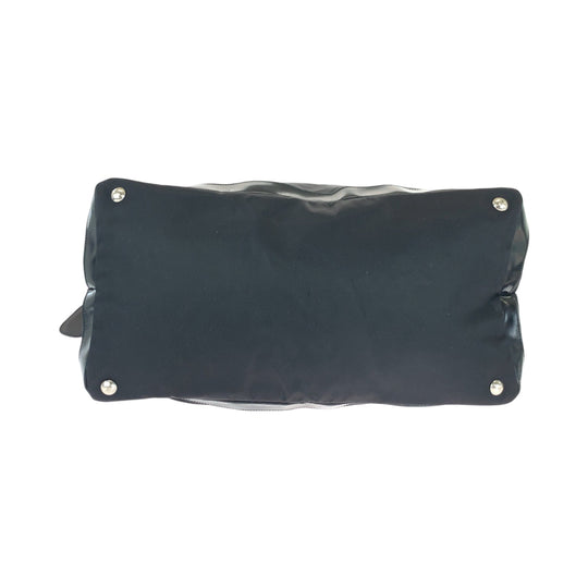 GUCCI Shoulder Bag 012 0153 Nylon, enamel Black SilverMetal Shoulder Bag Boston Duffel bag Women(Unisex) Used Authentic