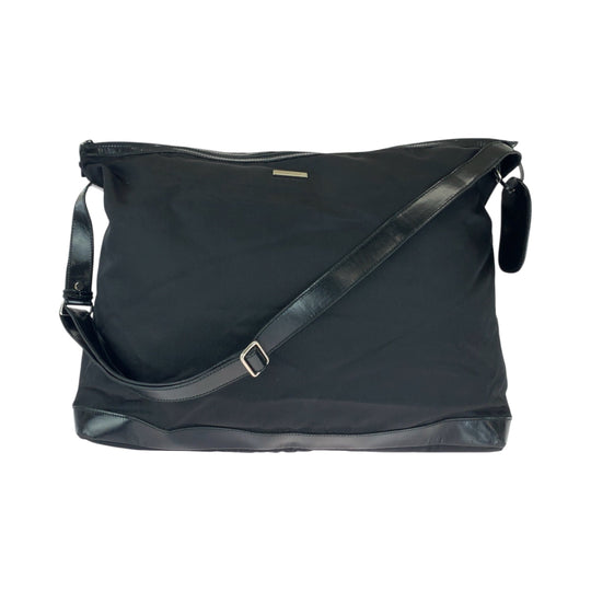 GUCCI Shoulder Bag 012 0153 Nylon, enamel Black SilverMetal Shoulder Bag Boston Duffel bag Women(Unisex) Used Authentic