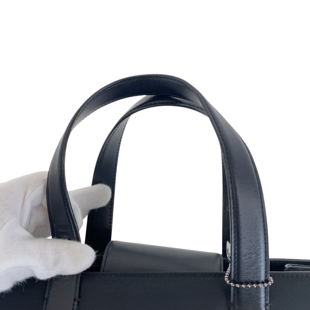 COACH Tote Bag canvas black