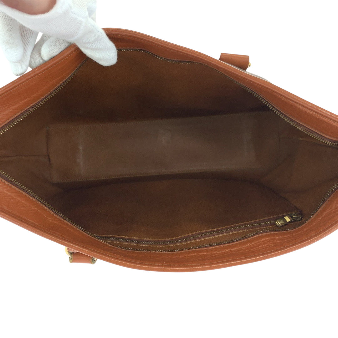LOUIS VUITTON Tote Bag M42425 PVC Brown Gold Metal Tote Bag Shoulder Bag Monogram Weekend PM Women(Unisex) Used Authentic