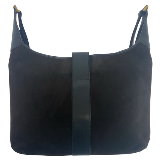 GUCCI Shoulder Bag 001 4067 Suede, Leather Brown Gold Metal Duonisos Women(Unisex) Used Authentic