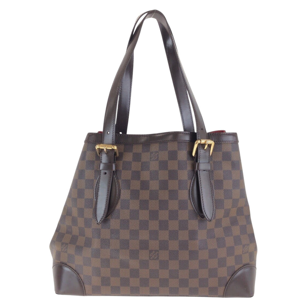 LOUIS VUITTON Tote Bag N51204 PVC Brown Damier Hamstead MM