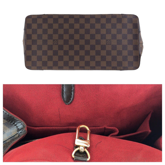 LOUIS VUITTON Tote Bag N51204 PVC Brown Damier Hamstead MM