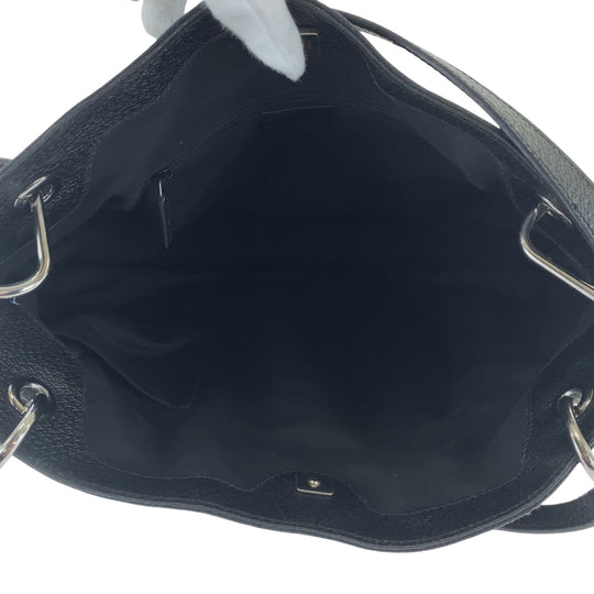 GUCCI Shoulder Bag 121023 GG canvas black