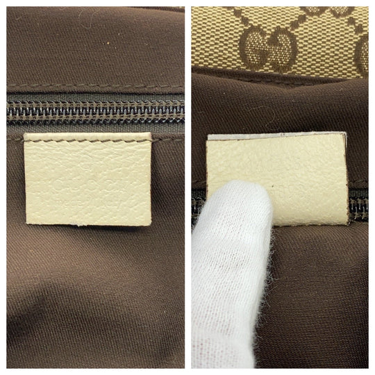 GUCCI Shoulder Bag 146236 GG canvas Beige Ivory SilverMetal Shoulder Bag Messenger bag Women(Unisex) Used Authentic