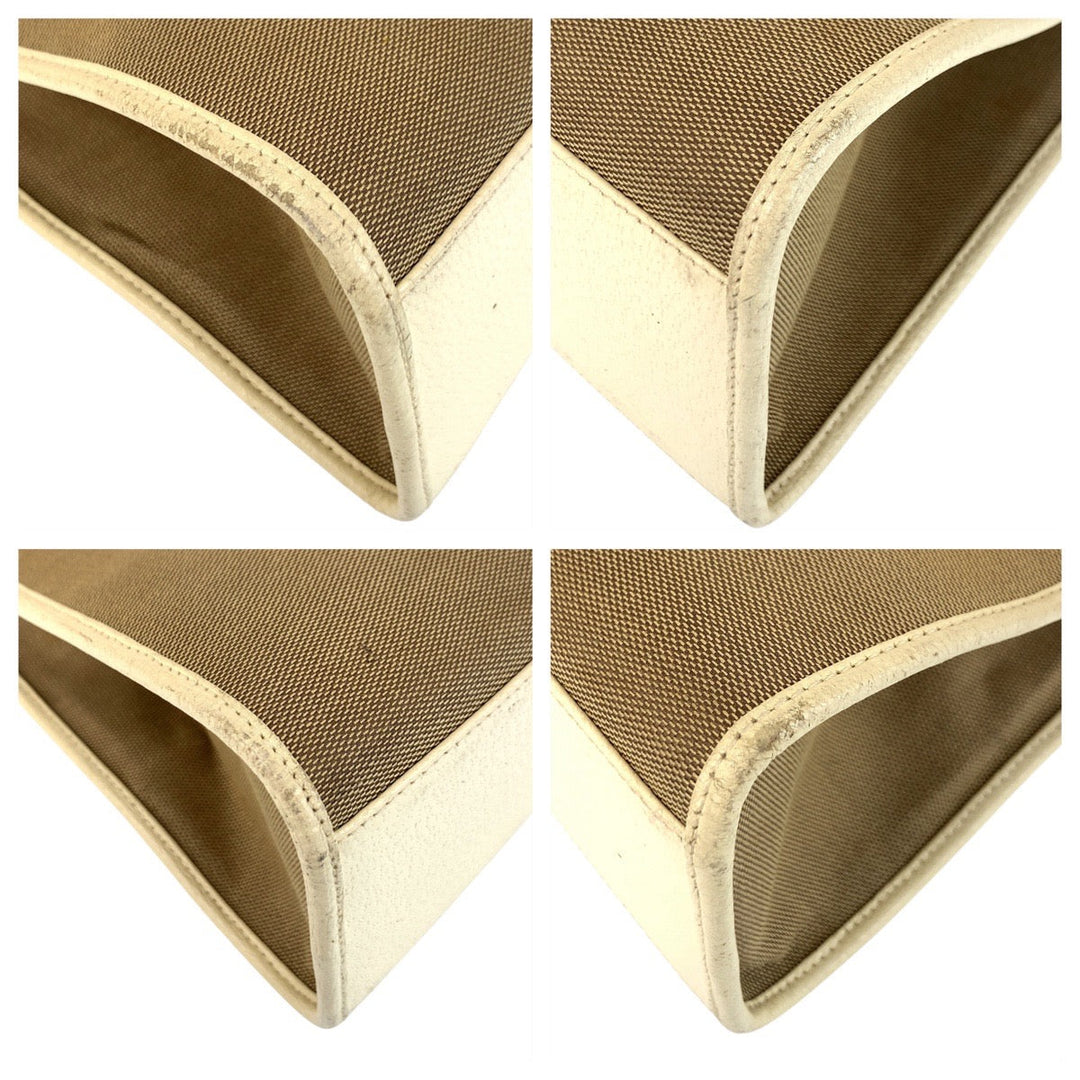 GUCCI Shoulder Bag 002 1066 canvas beige Jackie