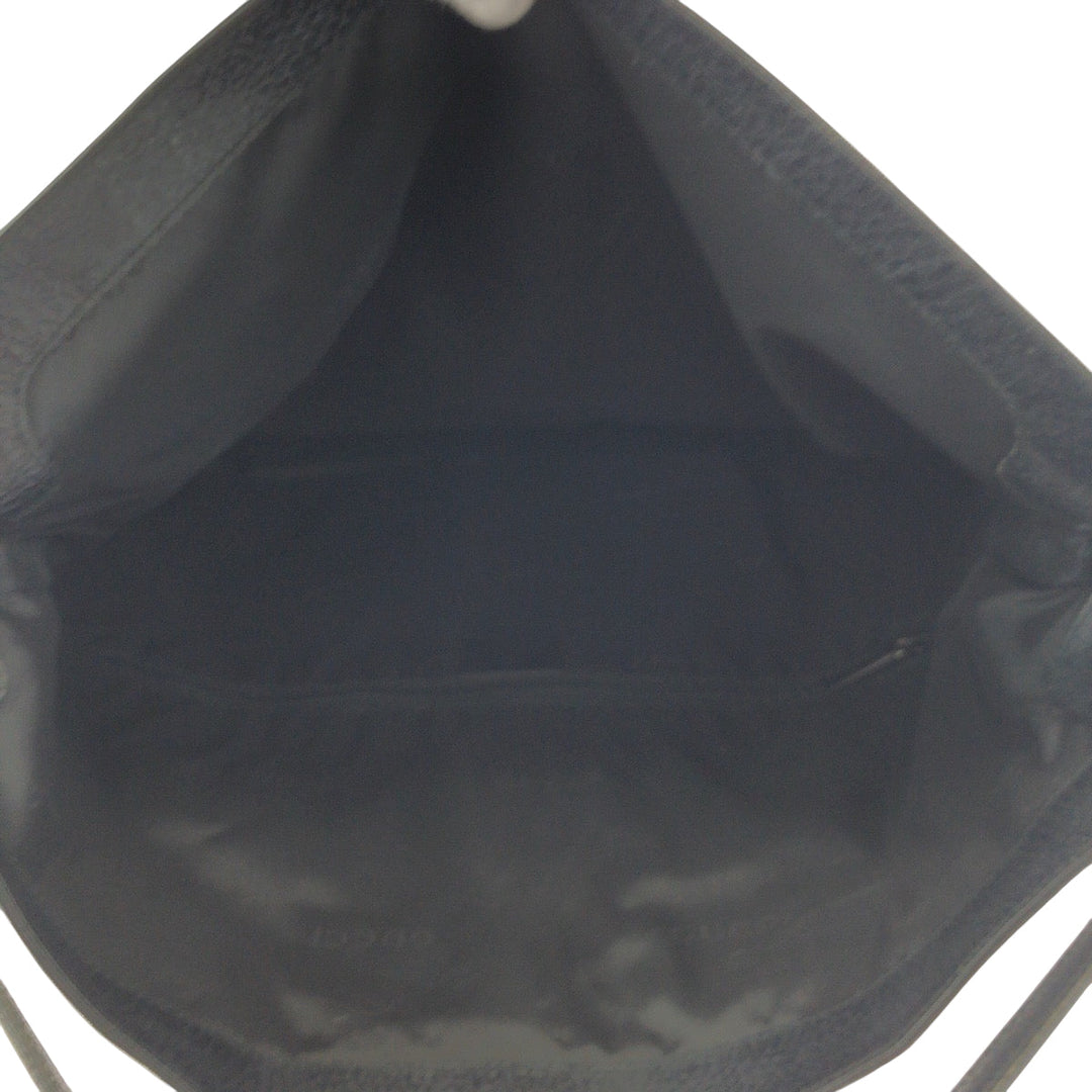 GUCCI Shoulder Bag 001 3348 GG canvas Black SilverMetal Hobo Shoulder Bag Handbag Jackie Women Used Authentic