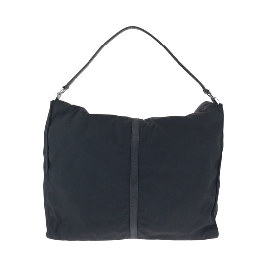 GUCCI Shoulder Bag 001 3348 GG canvas Black SilverMetal Hobo Shoulder Bag Handbag Jackie Women Used Authentic