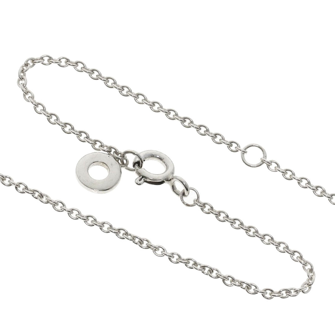 TIFFANY&Co. Necklace SV Silver double circle large Women Used Authentic