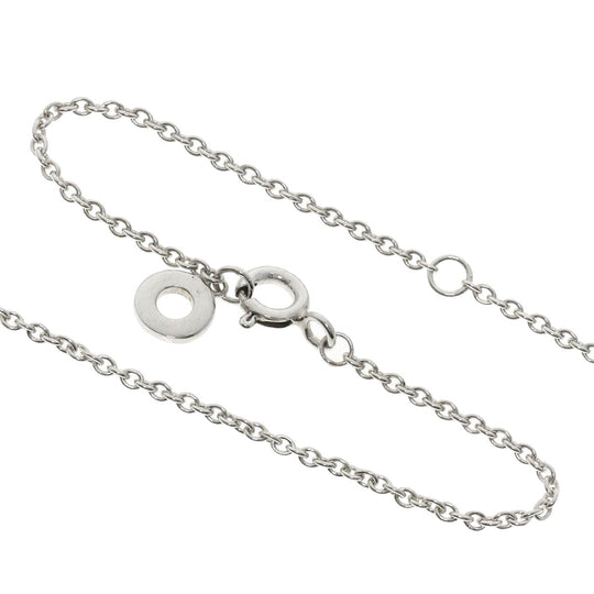 TIFFANY&Co. Necklace SV Silver double circle large Women Used Authentic
