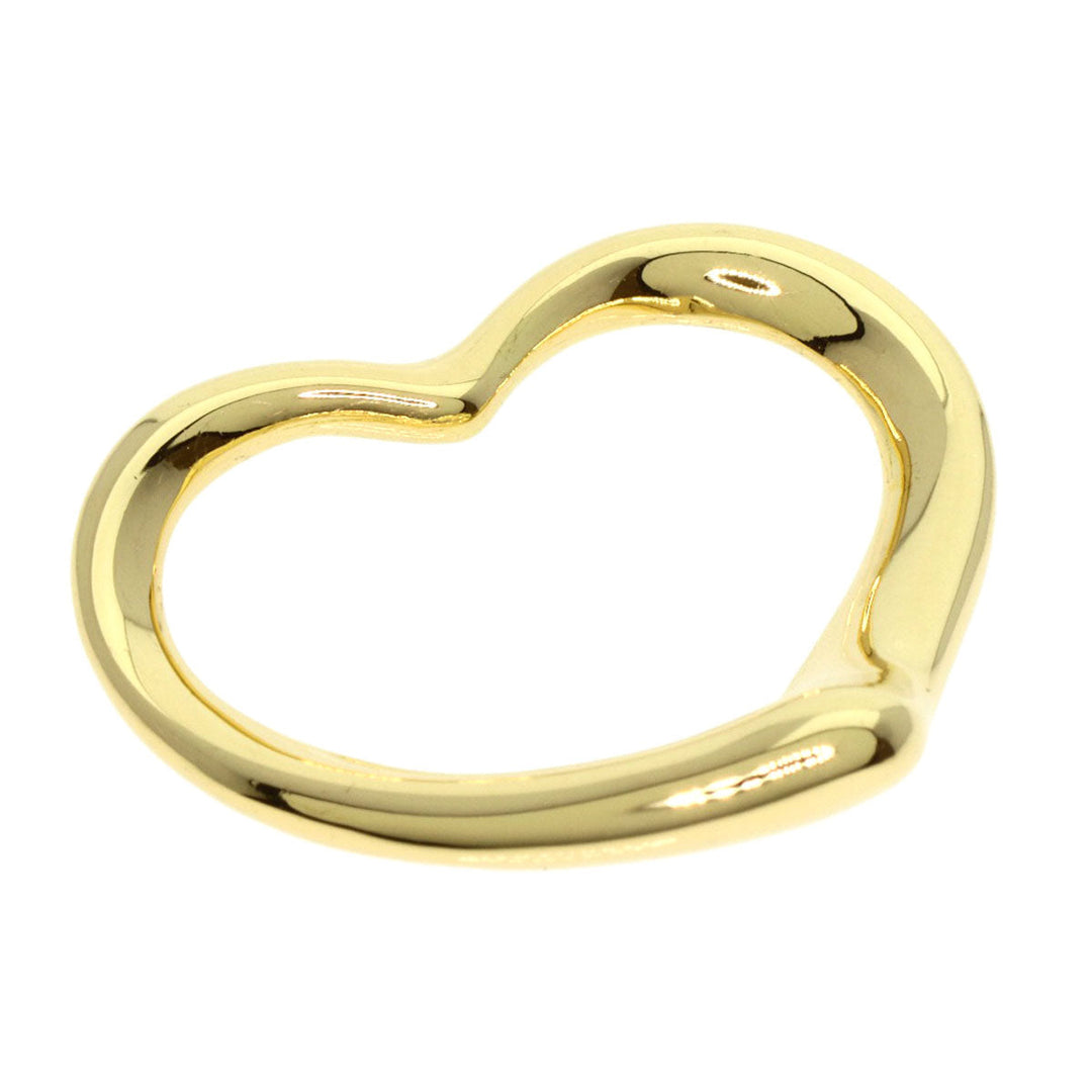 TIFFANY&Co. Pendant top 18K Yellow Gold gold Open heart