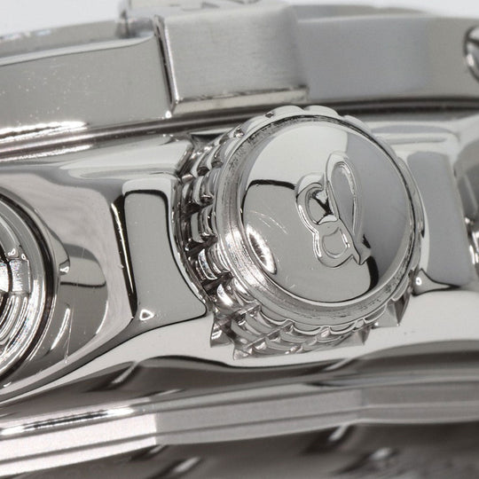 BREITLING Watches Mechanical Automatic A13380 Stainless Steel , Stainless Steel Silver Avenger black dial mens Used Authentic