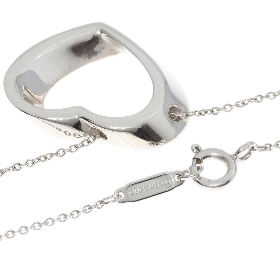 TIFFANY&Co. Necklace SV Silver heart Women Used Authentic