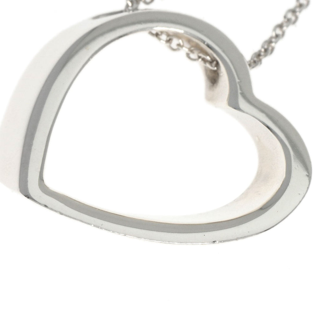 TIFFANY&Co. Necklace SV Silver heart Women Used Authentic
