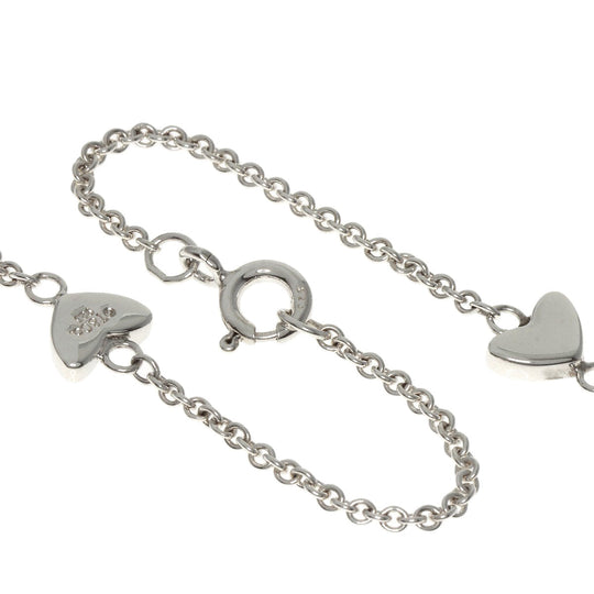 TIFFANY&Co. Necklace SV Silver Heartlink lariat Women Used Authentic