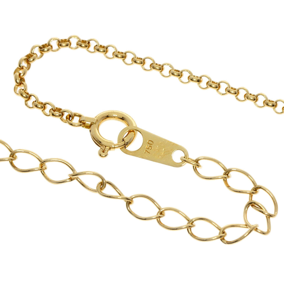 CELINE Necklace 18K Yellow Gold gold Circle Macadam